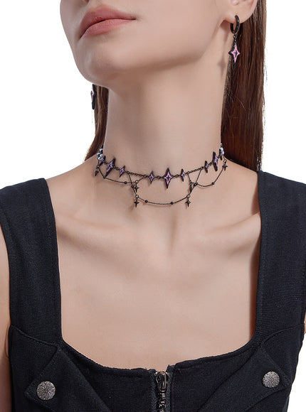Nocturne Starfall Layered Choker