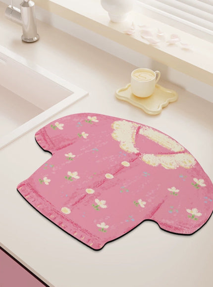 Cutie Cardi Kitchen Mat