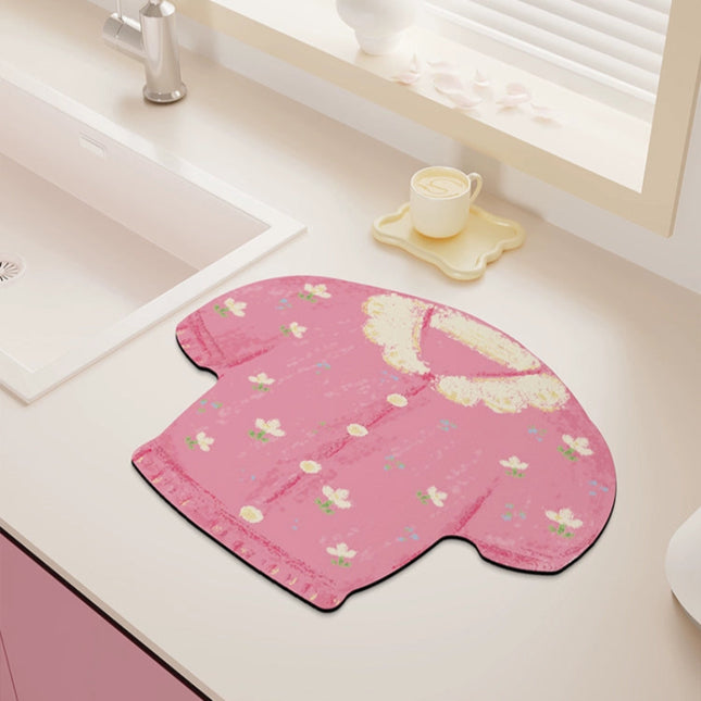 Cutie Cardi Kitchen Mat