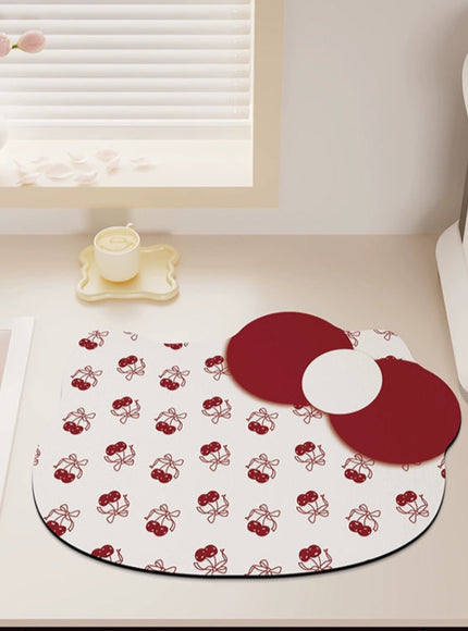 Cutie Meow Kitchen Mat