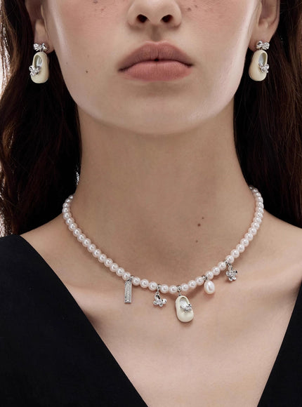 Baby Jane Story Pearl Necklace