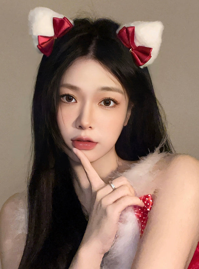 Playcat Fluffy Hair Clip