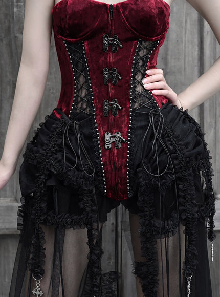 Blood Opera Corset & Birdcage & Mesh Hem Set