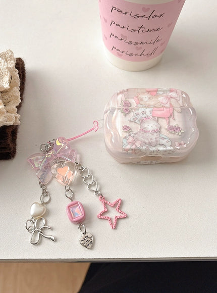 Kitten Bow Fantasy AirPods Case