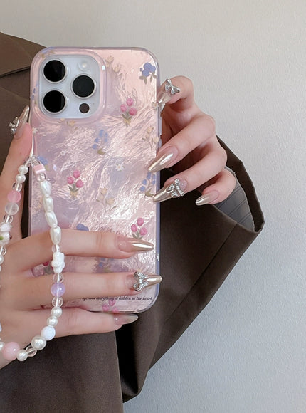 Twinkle Bow Floral Phone Case