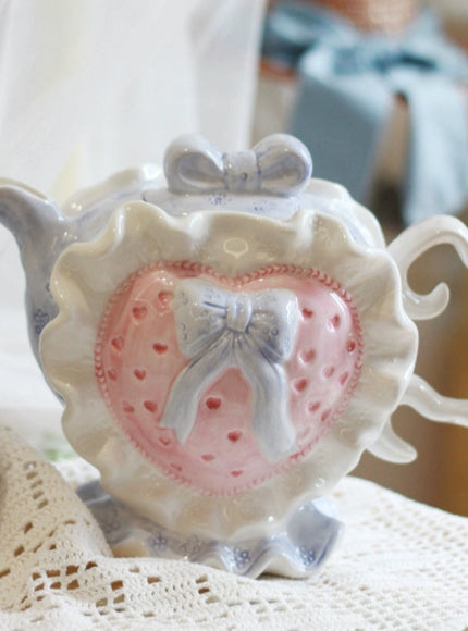 Lullaby Bow Teapot/Cup/Plate