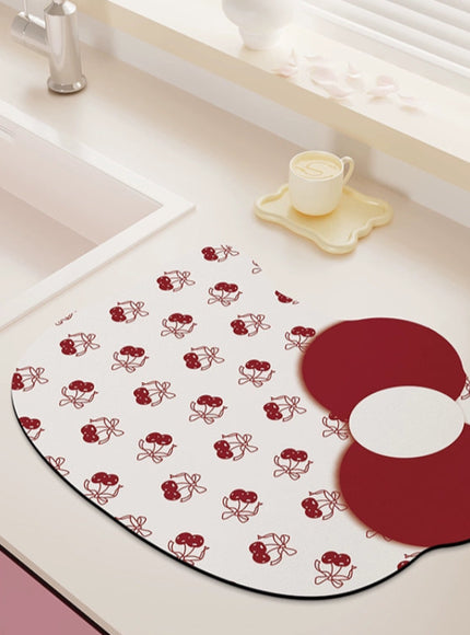 Cutie Meow Kitchen Mat