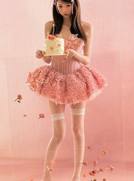 Rosette Fairy Corset Dress