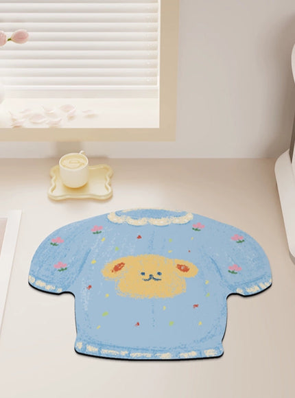 Cutie Cardi Kitchen Mat