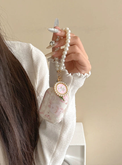 Butterfly Whisper Pearl AirPods Case