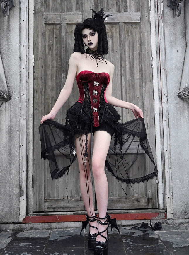Blood Opera Corset & Birdcage & Mesh Hem Set