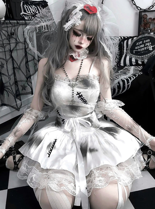 Ghost Doll Slip Dress