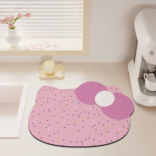Cutie Meow Kitchen Mat