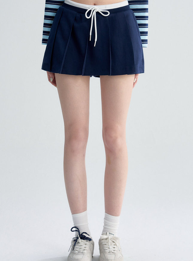 Tennis Mood Skirt - Navy