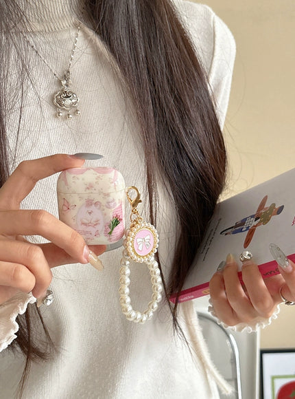 Butterfly Whisper Pearl AirPods Case