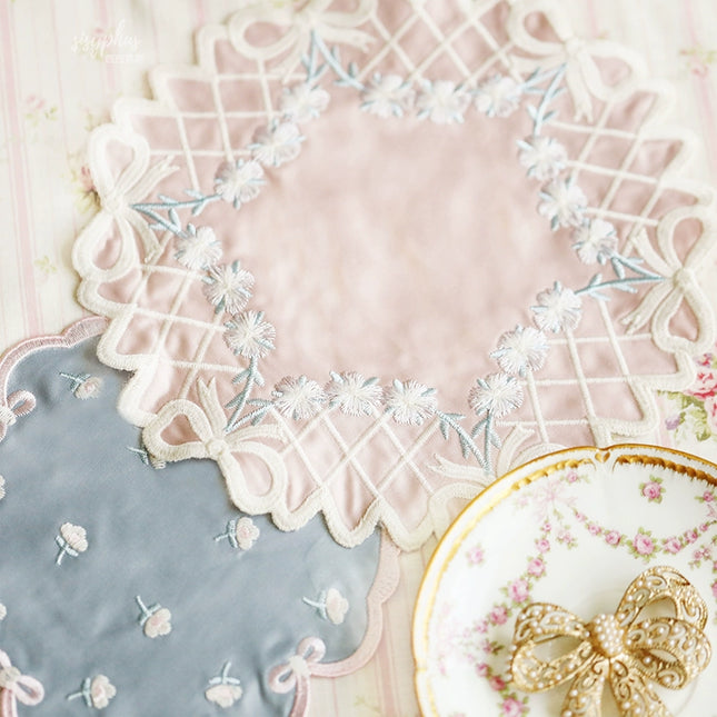 Pastel Garden Cottage Table Mat