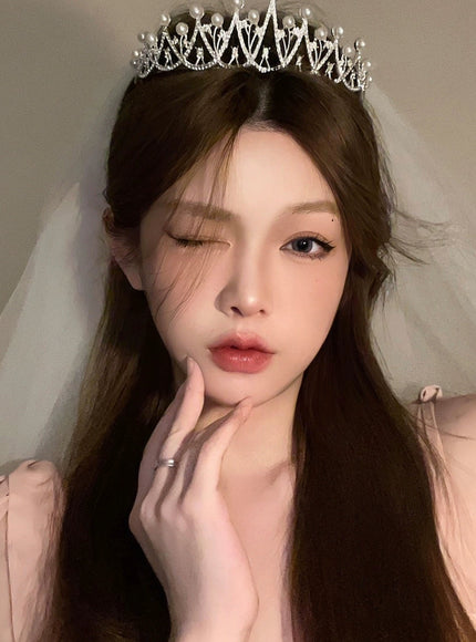 Queens Whisper Veil Tiara Set