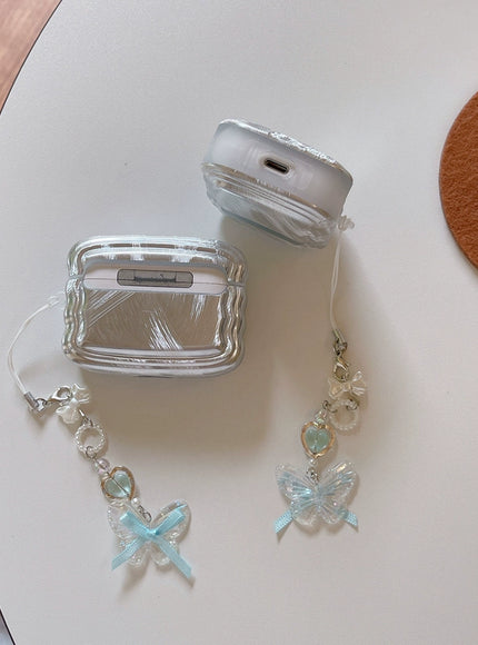 Blue Butterfly Dream AirPods Case