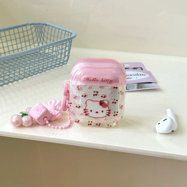 Cherry Blossom Meow AirPods Case
