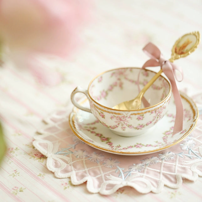 Pastel Garden Cottage Table Mat