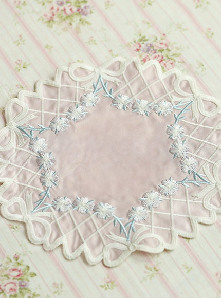 Pastel Garden Cottage Table Mat