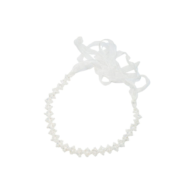 Lace Petal Ribbon Choker