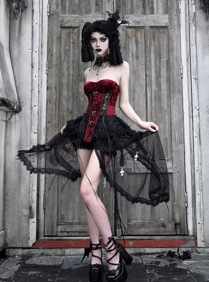Blood Opera Corset & Birdcage & Mesh Hem Set