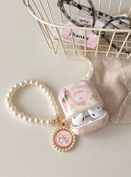 Butterfly Whisper Pearl AirPods Case