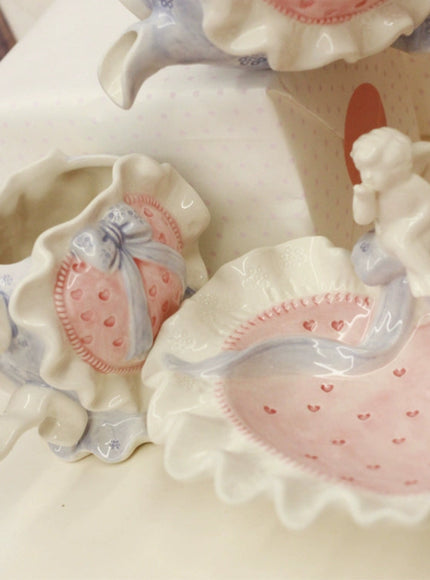 Lullaby Bow Teapot/Cup/Plate
