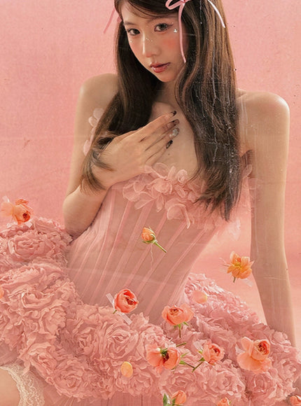 Rosette Fairy Corset Dress