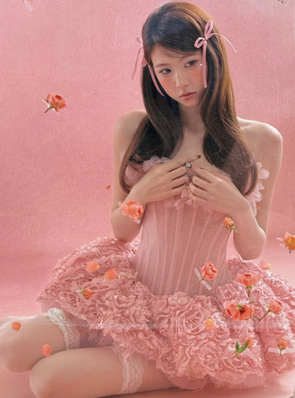 Rosette Fairy Corset Dress
