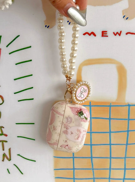 Butterfly Whisper Pearl AirPods Case