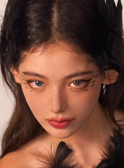 Black Angel Wing Hair Clips