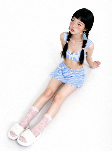 French Stripe Swimwear