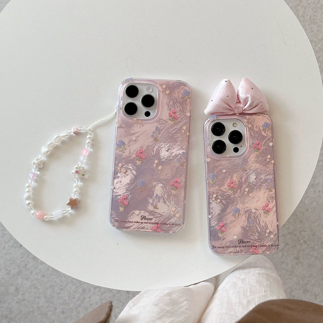 Twinkle Bow Floral Phone Case