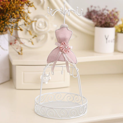 Ribbon Dress Mannequin Jewelry Stand