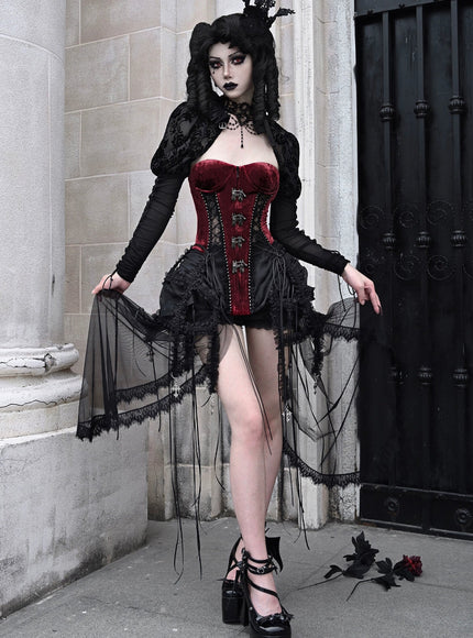 Blood Opera Corset & Birdcage & Mesh Hem Set