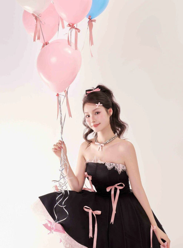Playful Ribbons Tutu Dress