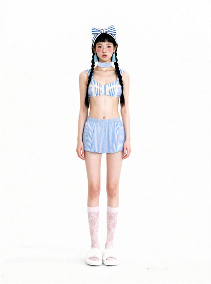 French Stripe Swimwear