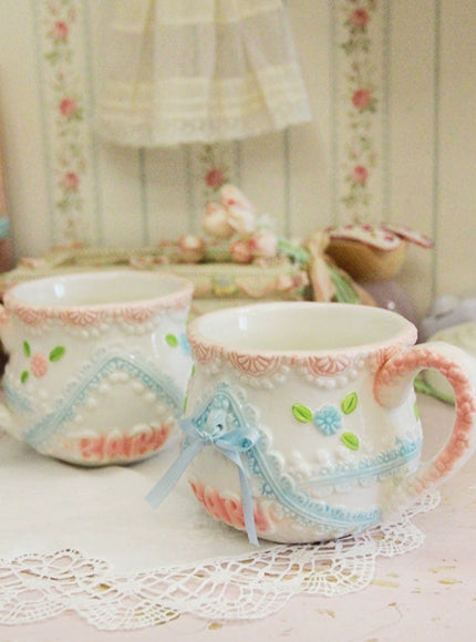 Vintage Patchwork Garden Mug