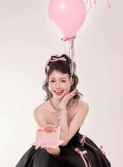 Playful Ribbons Tutu Dress