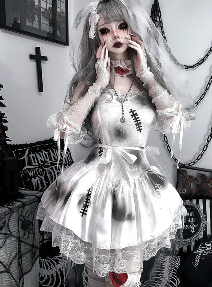 Ghost Doll Slip Dress