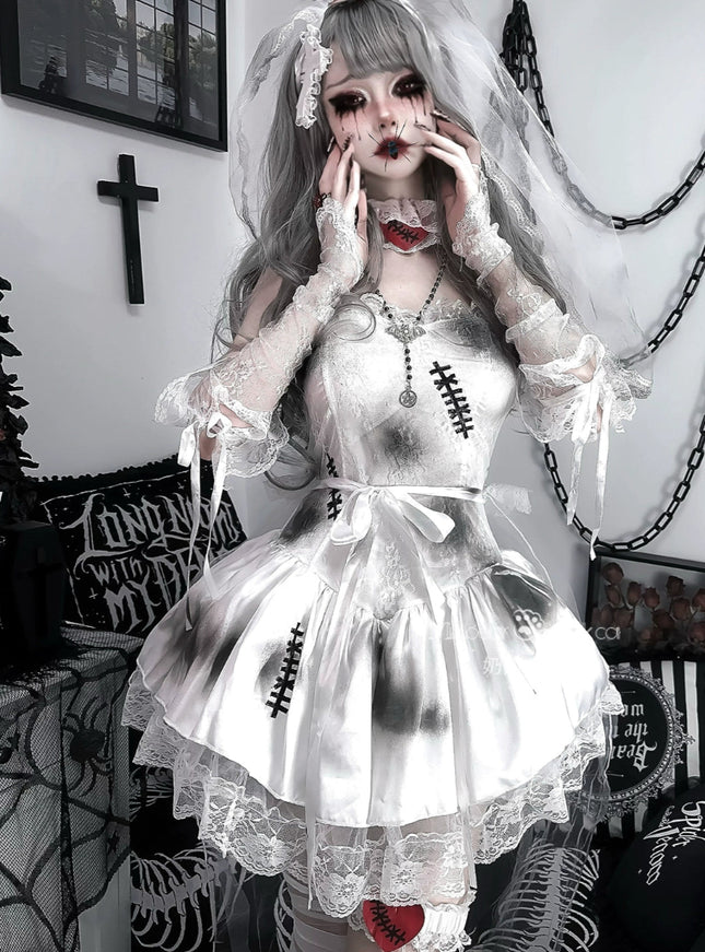Ghost Doll Slip Dress