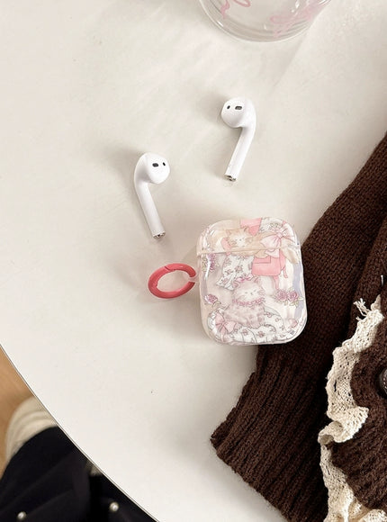 Kitten Bow Fantasy AirPods Case