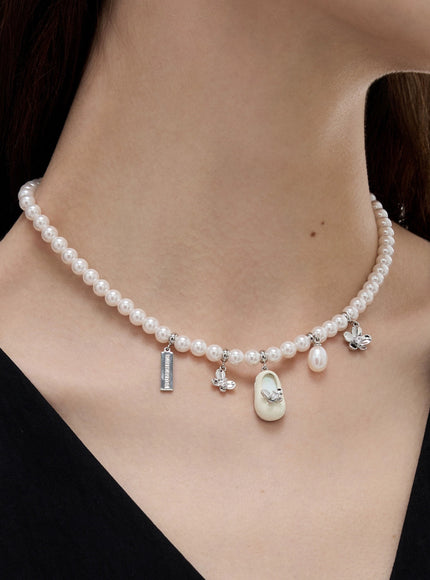 Baby Jane Story Pearl Necklace