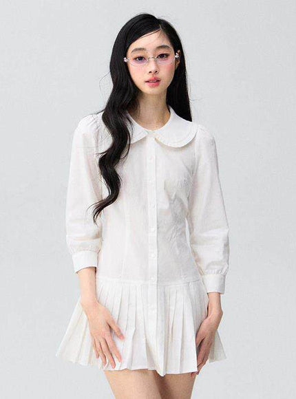 Preppy Girl Clean Mini Dress