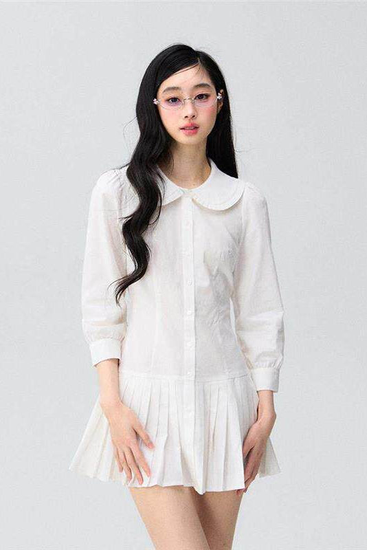 Preppy Girl Clean Mini Dress