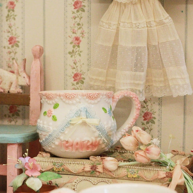 Vintage Patchwork Garden Mug