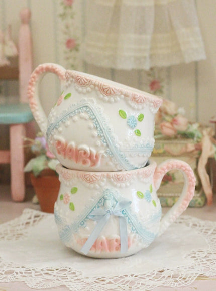 Vintage Patchwork Garden Mug