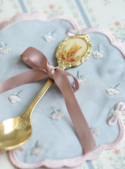 Pastel Garden Cottage Table Mat